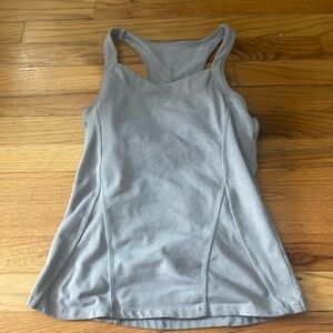 Grey/Gray Athletic Tank Top